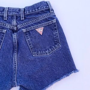 Distressed Guess Shorts